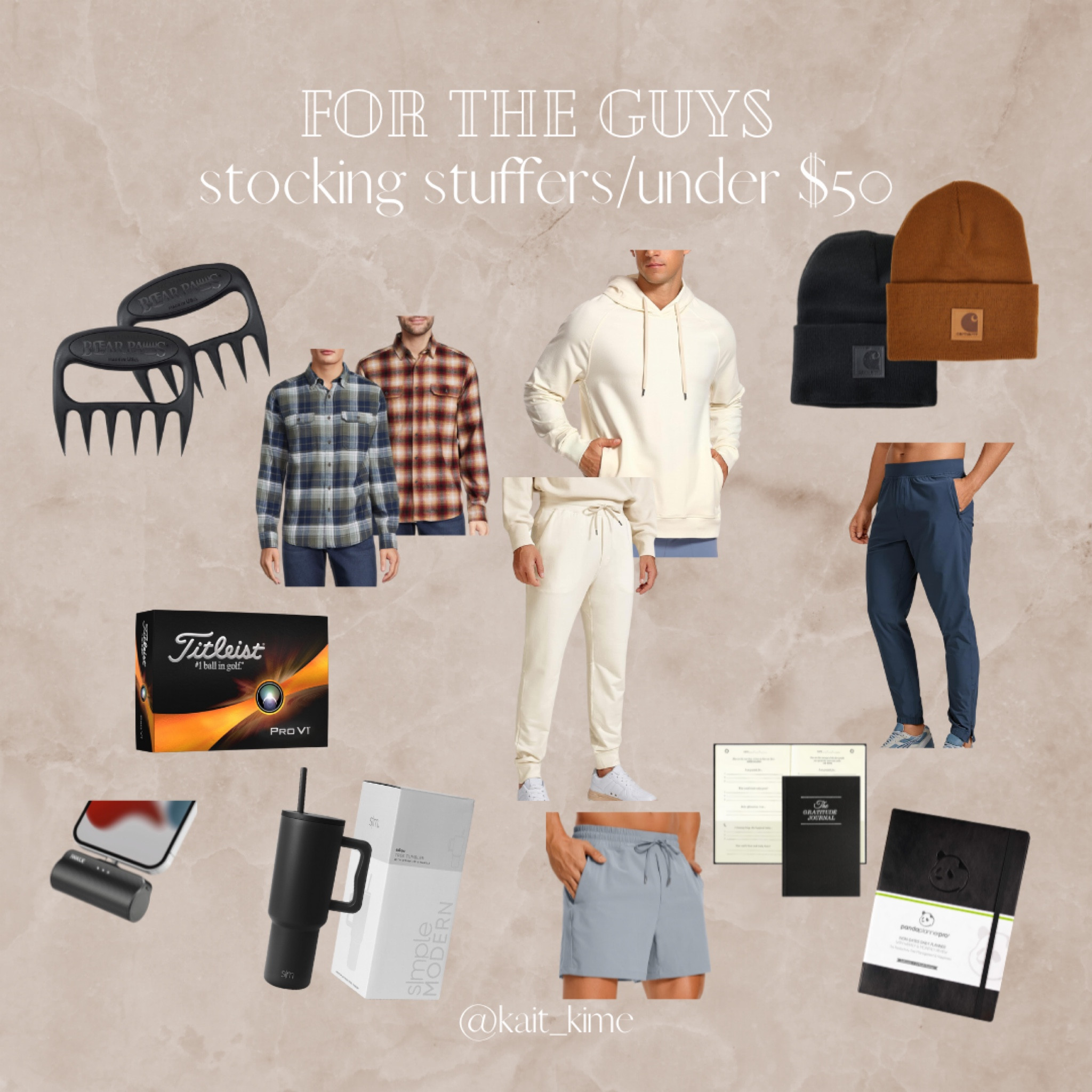 Stocking stuffers/gifts for him under $50

#LTKGiftGuide #LTKmens #LTKfindsunder50