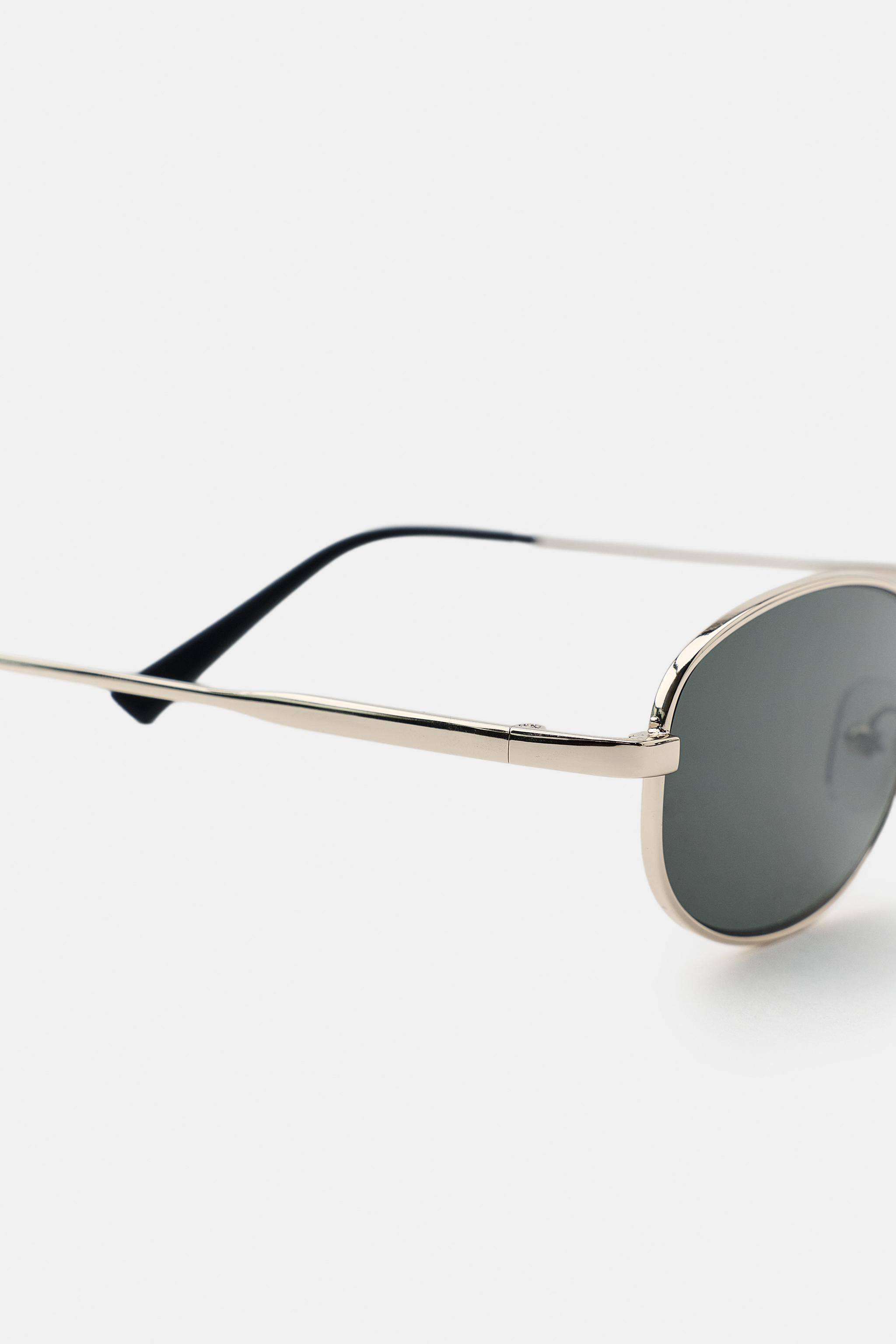 RECTANGULAR METAL SUNGLASSES | Zara US