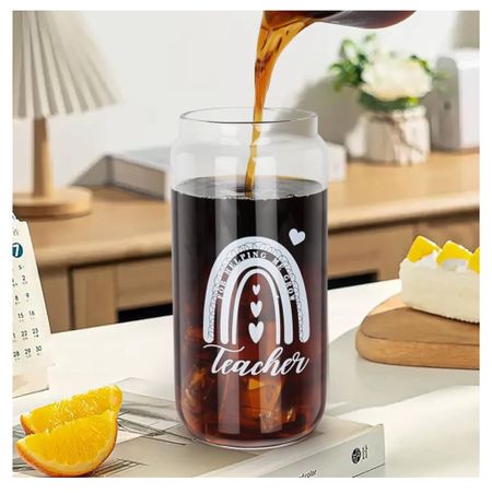 Teacher appreciation glass mugs ☕️🌼

#LTKFindsUnder50 #LTKSeasonal #LTKGiftGuide