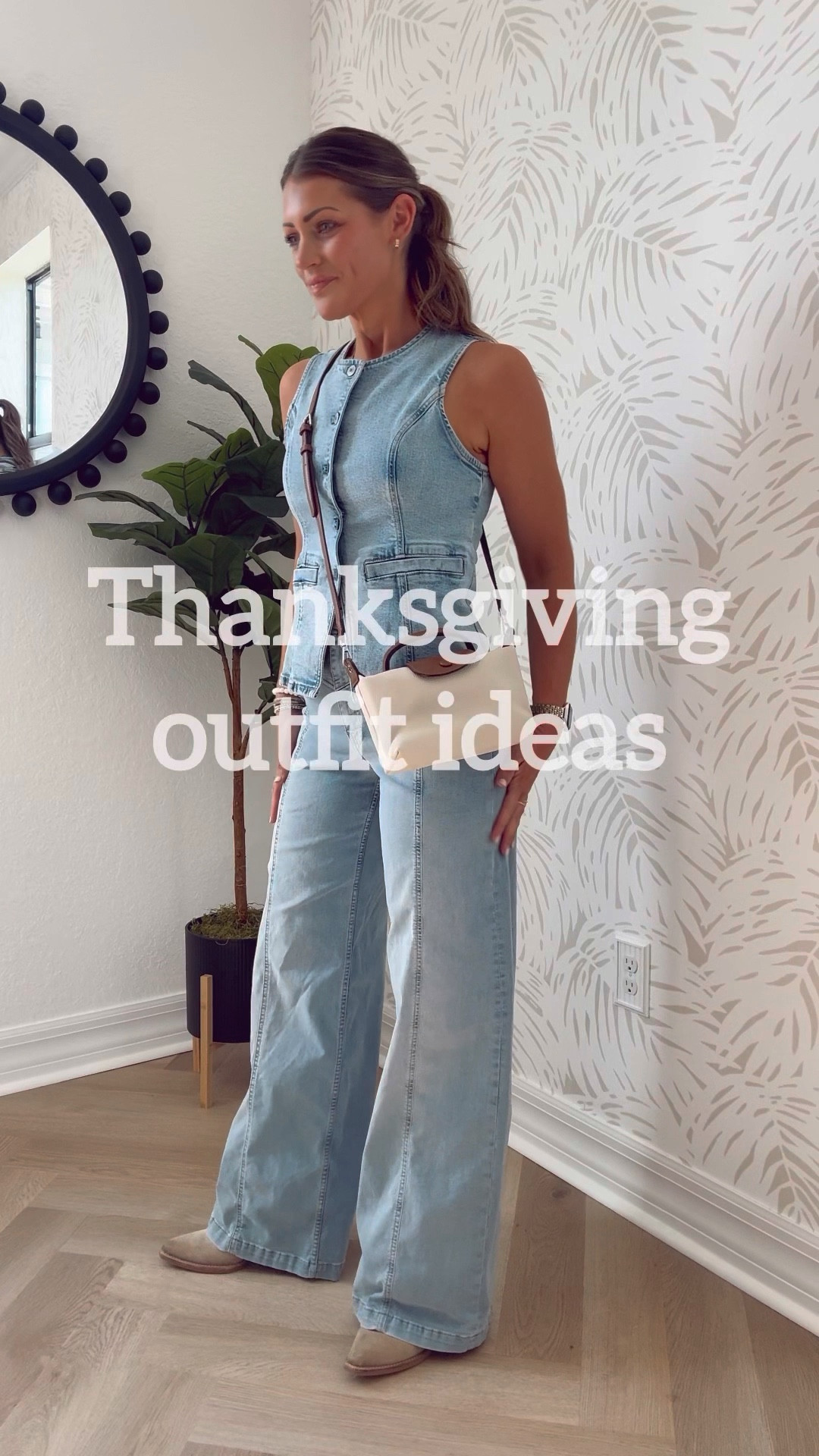Thanksgiving outfit ideas 🍁🦃 
Sizing: I’m just about 5’4, in my true size small in the Amazon items & XS in everything else I could! I also went down to a 0/25 from my usual size 2/26 in both the jeans! PS: the brown skirt is actually SHORTS- perfect for Thanksgiving with little ones as a busy mama. 


Country concert
Fall trip
Western style
Teacher outfit
Business casual
Mom outfit 
Casual outfit ideas 