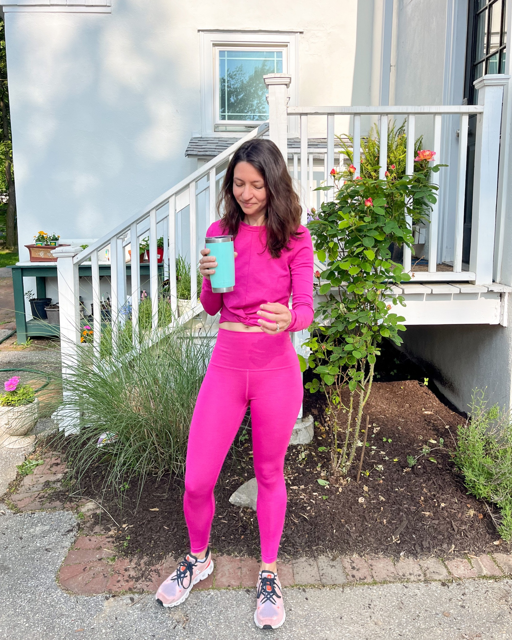 Still very into matching sets for summer ☀️ Tip: buy pieces that you can mix & match with other workout pieces you own so you don’t feel like you always have to wear them together! 

#LTKfit #LTKstyletip