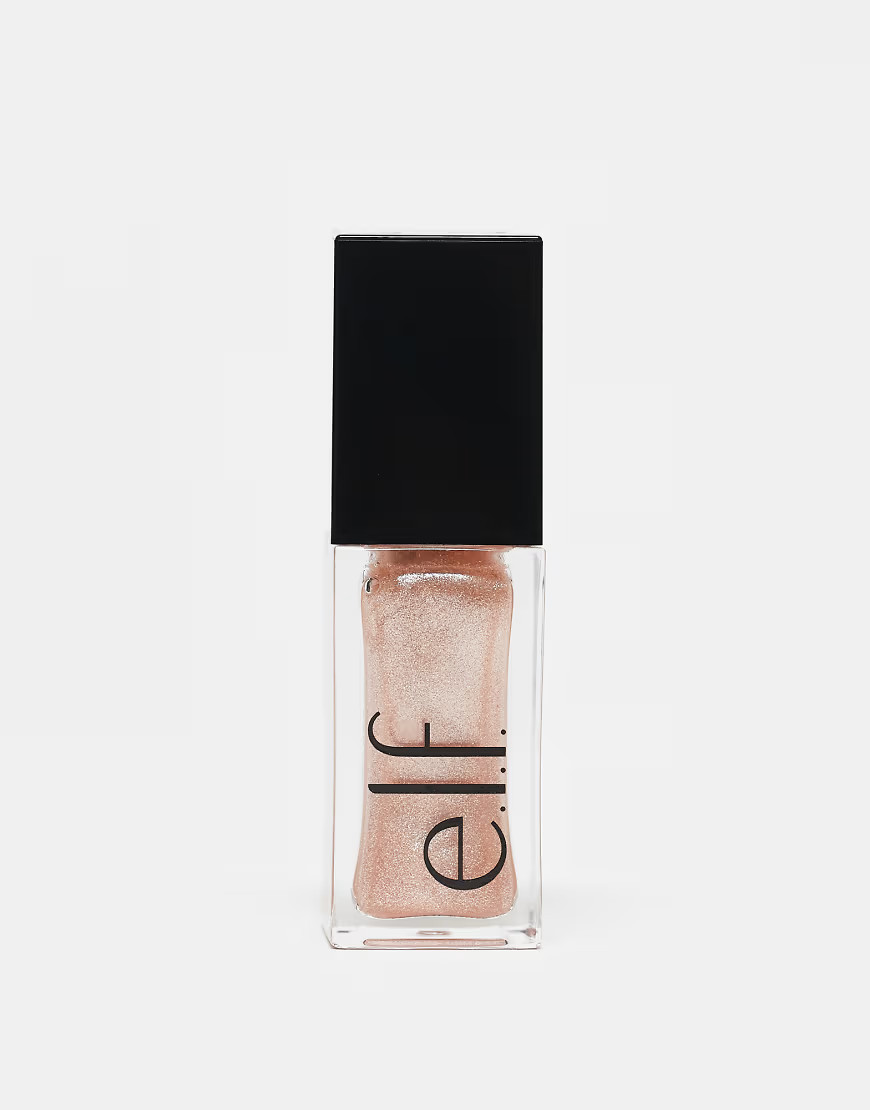 e.l.f. Glow Reviver Glimmer Lip Oil - Crystal Baller-Silver | ASOS (Global)