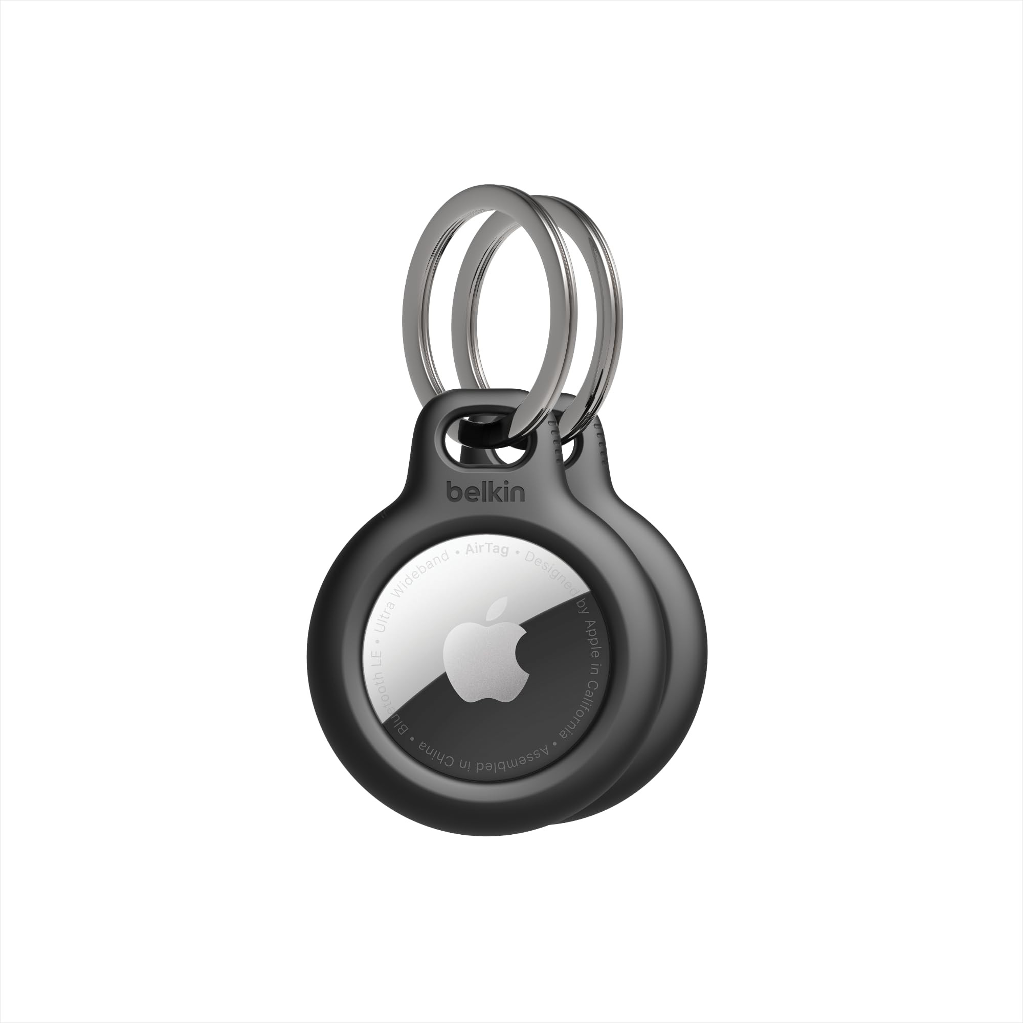 Belkin Apple AirTag Secure Holder with Key Ring - Durable Scratch Resistant Case With Open Face &... | Amazon (US)