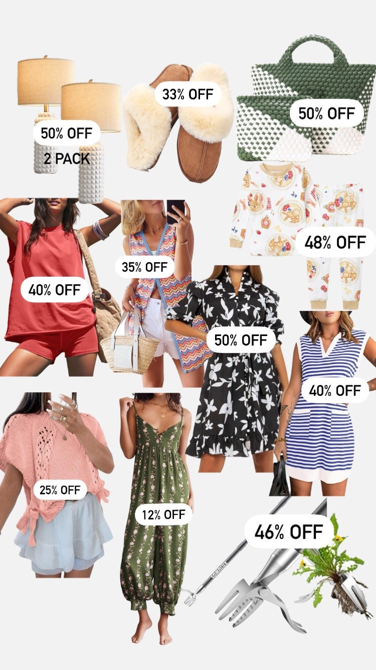 Sunday 4/6 Daily Discounted Deals HAPPY SUNDAY FRAAANDSS!
BIG SPRING DEALS for Sunday 4/6
🔥DEALS 🔥
Shop here: AD- https://amzlink.to/az0xvJblrXxnP

📌 I will pin this post & add throughout the day so make sure to check back on this link!

🌟TIP: Make sure to look for additional coupons listed that can be stacked!

Remember items go fast when deals are 🔥, so don’t wait to checkout as the prices can change at anytime. 

See all todays finds #boujee0406

#LTKFindsUnder50 #LTKSaleAlert