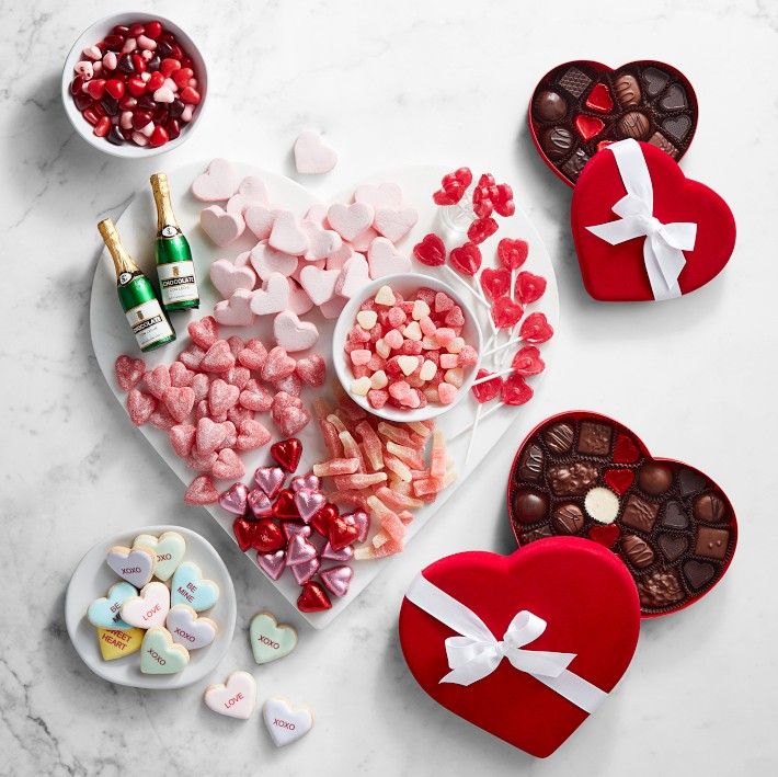 Valentine's Day Conversation Heart Iced Cookies | Williams-Sonoma