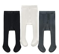 CECORC Baby Tights – Thick Toddlers Girl Leggings–Seamless Cable Knit Cotton Stockings – In... | Amazon (US)
