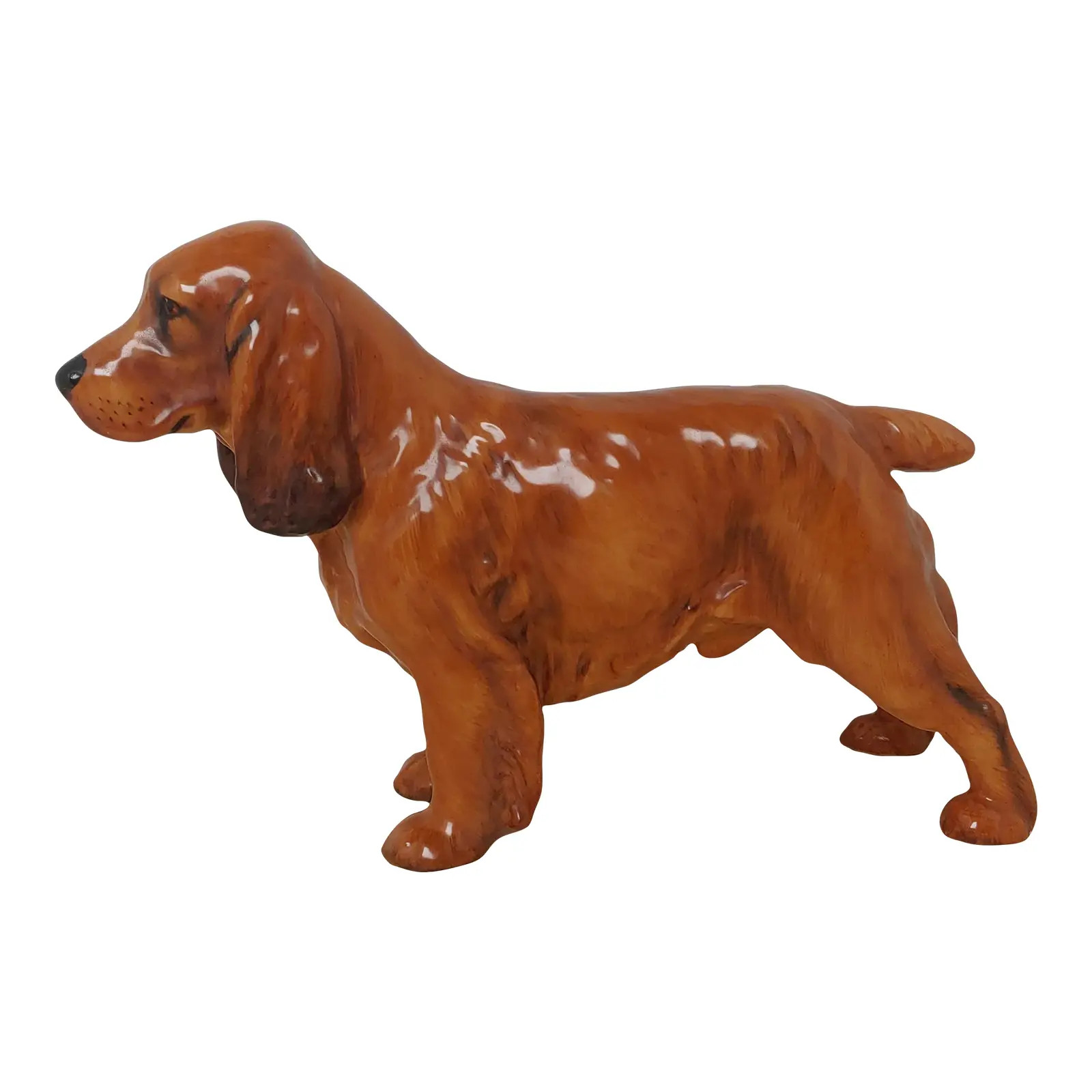 Mid Century Royal Doulton Spaniel | Chairish