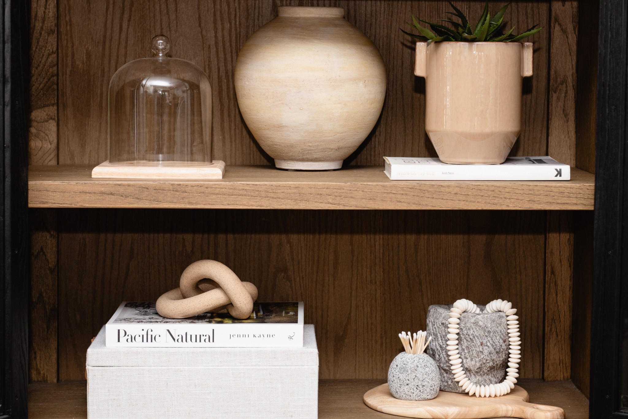 The key to styling a hutch or shelves is to mix up the scale and texture—this keeps the eye moving and the display feeling dynamic. 😉

#MorganPageDesigns #ShelfStyling #Layers #InteriorDesignTip #DesignTips #DallasDesign 

#LTKHome