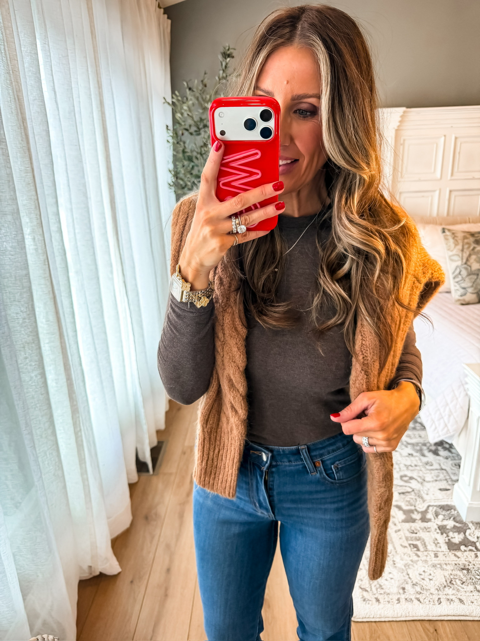 This brown winter outfit is so cute! I'm loving how elevated and comfortable this is. Perfect for everyday cute casual look. Brown outfit mom life cute casual outfit inspiration chic brown outfit everyday brown neutral brown look mom outfit busy winter cute brown fits outfit of the day themominstyle 

#LTKdayinmylife #LTKootd #LTKmomlife