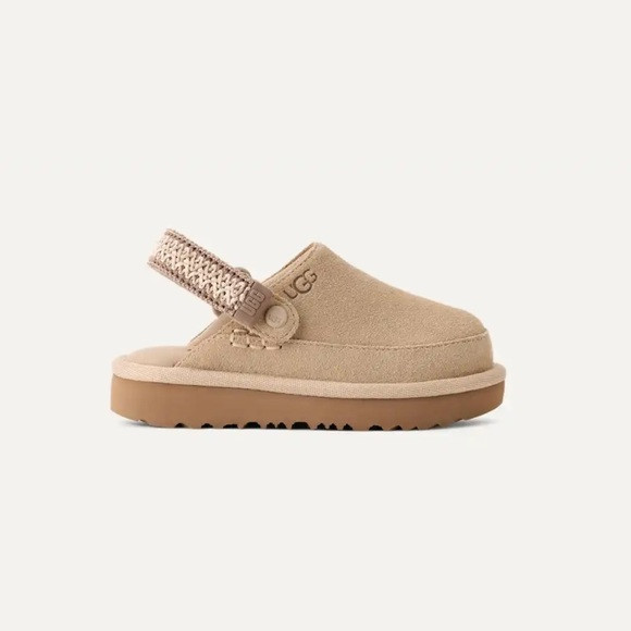 UGG Goldenstar Braided Clogs Mustard Seed Toddler | Poshmark