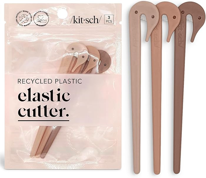 Kitsch Elastic Hair Tie Cutter Tool – Gentle, No Pull For Easy Elastic Bands For Hair Removal |... | Amazon (US)