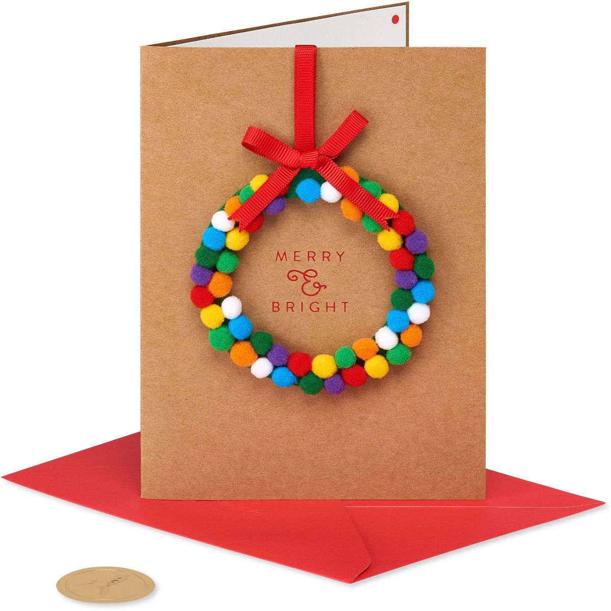 Christmas Card Fun and Joy with Detachable Ornament - PAPYRUS | Target