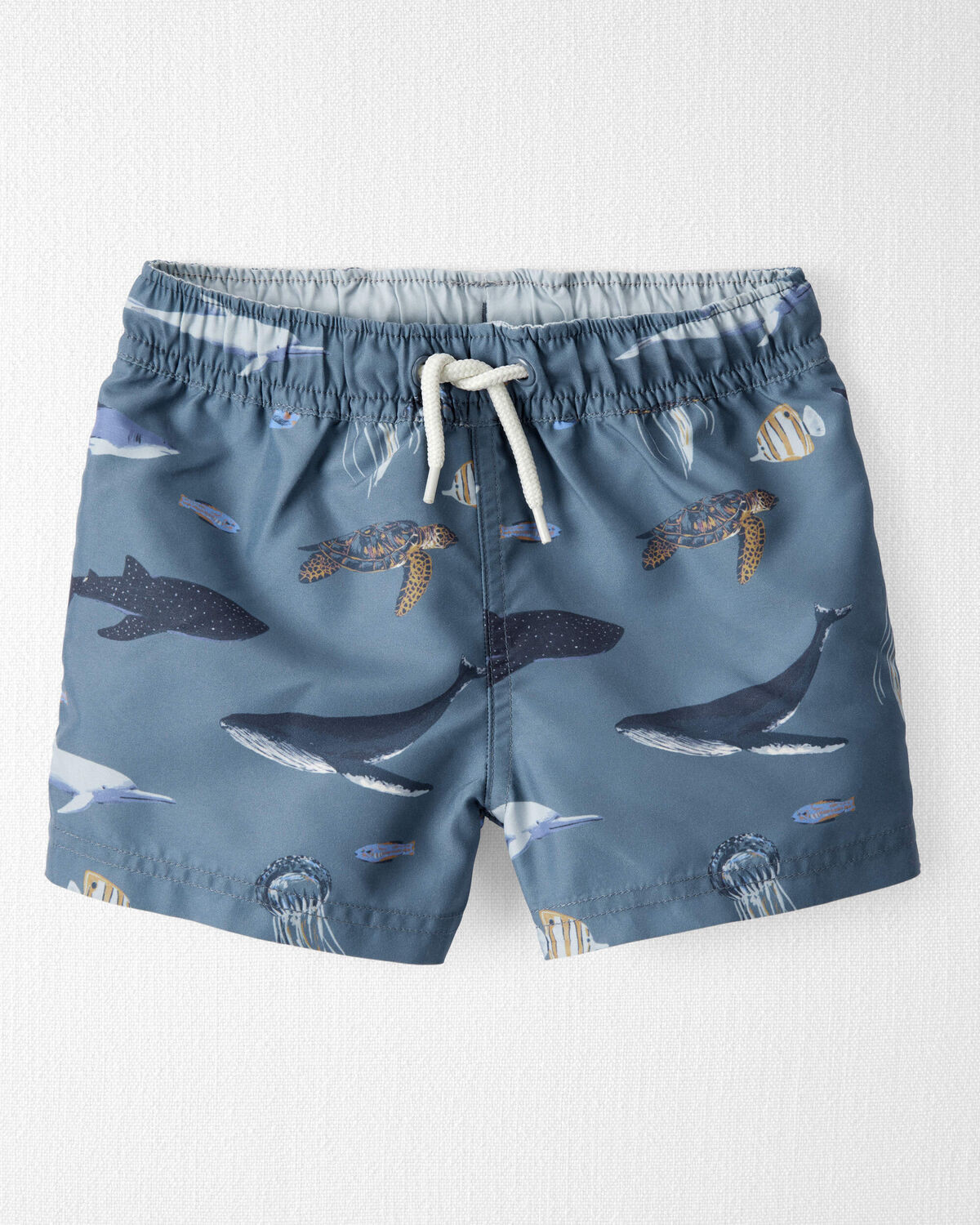 Toddler Recycled Ocean-Print Swim Trunks | Carter's Inc