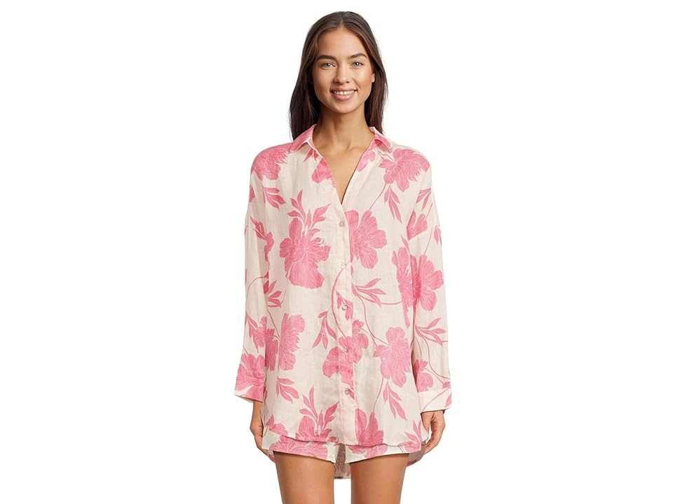 L*Space Rio Tunic Women's Clothing Le Botanique : MD/LG, Cotton/Viscose | Zappos