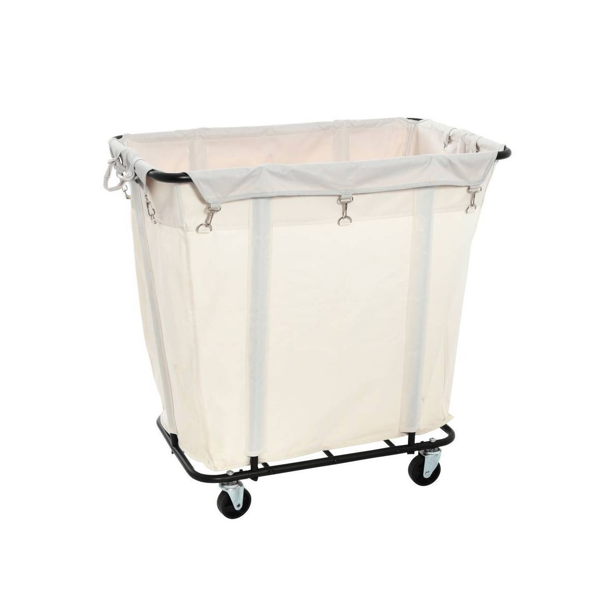 Household Essentials Commercial Laundry Cart Black | Target