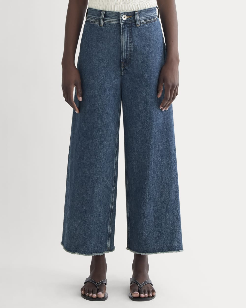 The Mariner Cropped Jean | Mid Indigo | Everlane
