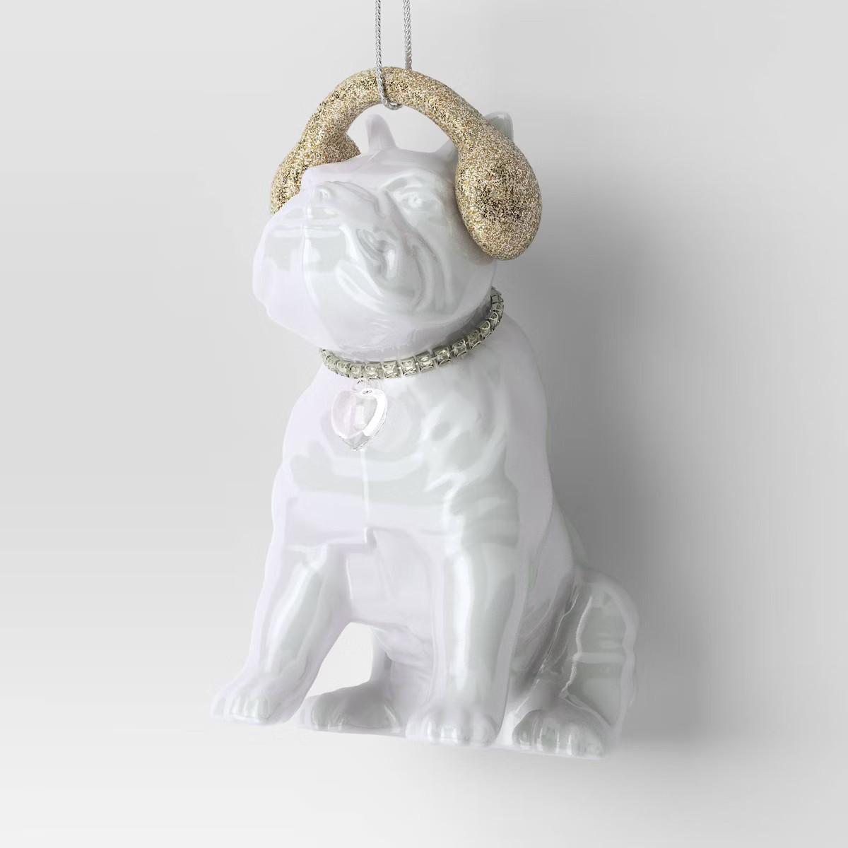 4" Christmas Iridescent Puppy with Earmuff Ornament - Wondershop™ | Target