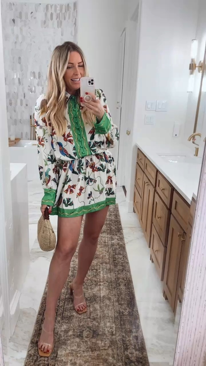 Dress sized up to large. . Spring wedding guest dress. Easter dress. Zimmerman looks for less. Date night. Resort wear. Beach vacation. Spring outfit. Spring fashion. Long sleeve dress. 



#LTKSaleAlert #LTKWedding