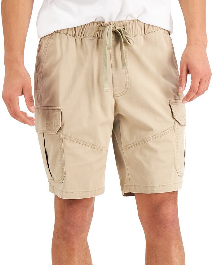 Men's Mueller Regular-Fit Stretch 8" Cargo Shorts, Created for Macy's | Macys (US)