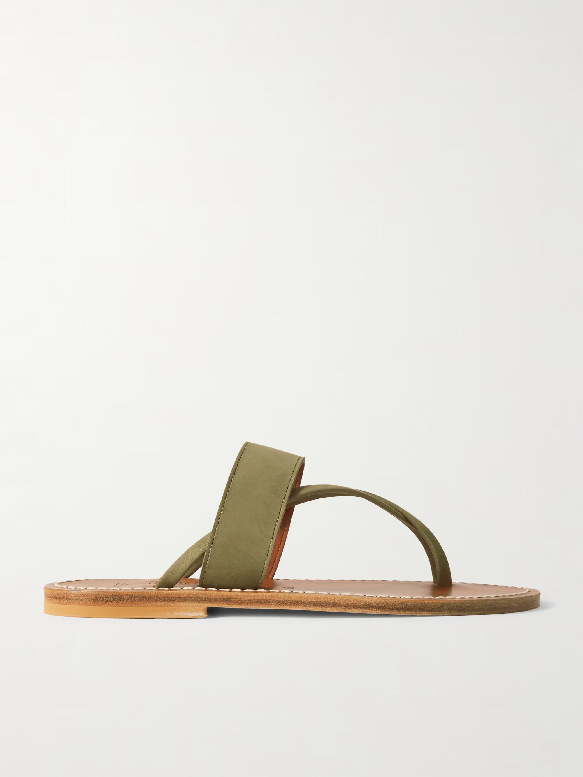 Nehru nubuck sandals | NET-A-PORTER (US)