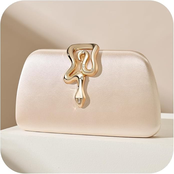 SWEETV CHUNLI Glitter Clutch Purses for Women Elegant Evening Bag for Parties, Weddings, and Form... | Amazon (US)