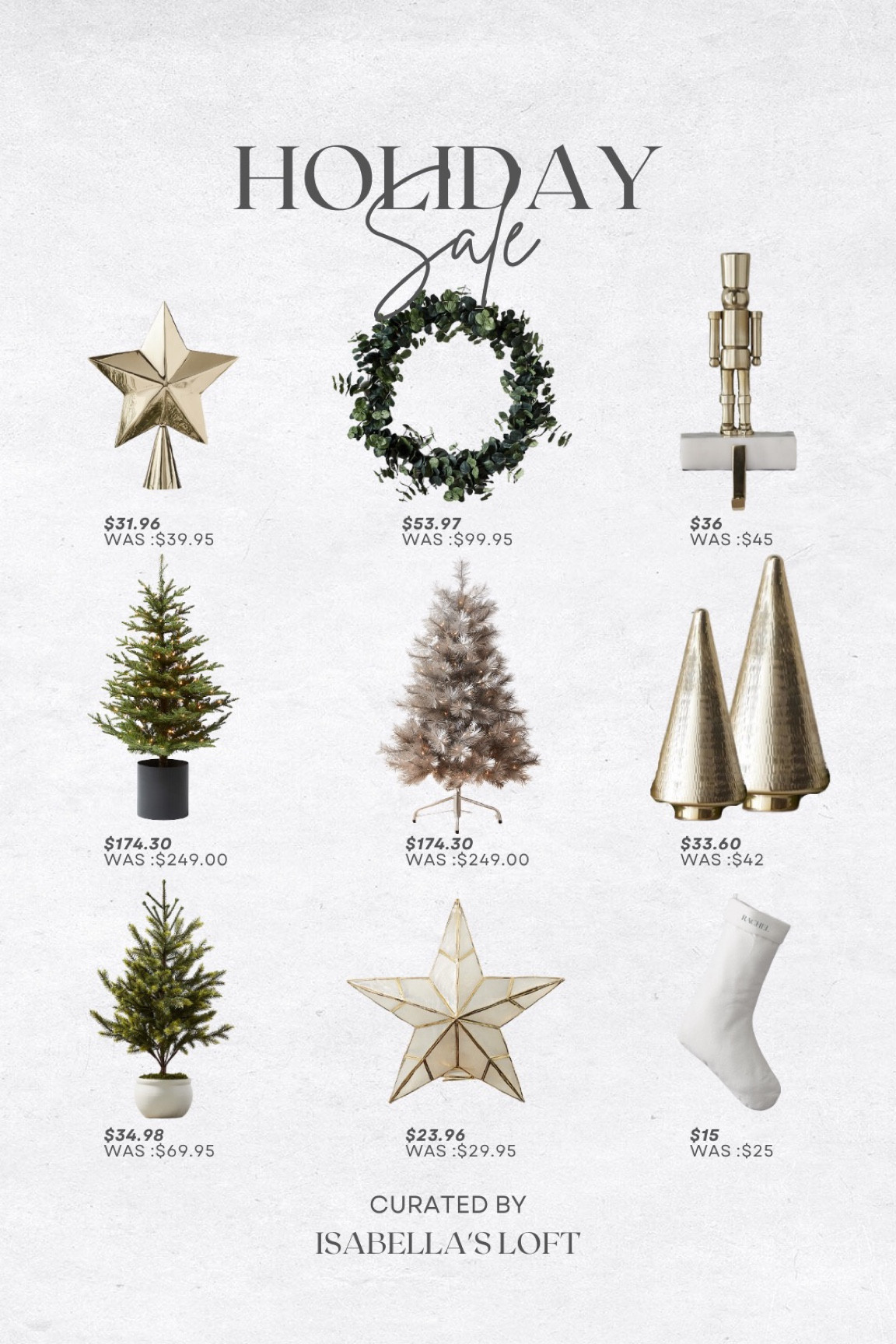 Holiday Sale

Christmas, Christmas Decor, Gift Guide, Christmas tree, Garland, Media Console, Living Home Furniture, Bedroom Furniture, stand, cane bed, cane furniture, floor mirror, arched mirror, cabinet, home decor, modern decor, kitchen pendant lighting, unique lighting, Console Table, Restoration Hardware Inspired, ceiling lighting, black light, brass decor, black furniture, modern glam, entryway, living room, kitchen, throw pillows, wall decor, accent chair, dining room, home decor, rug, coffee table

#LTKHoliday #LTKsalealert #LTKSeasonal