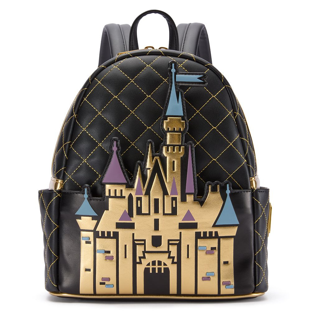 Sleeping Beauty Castle Loungefly Mini Backpack – Disneyland 70th Anniversary | Disney Store