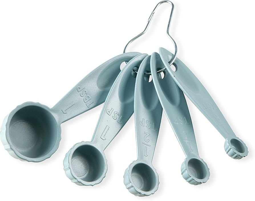 Bundt Measuring Spoons, Sea Glass | Amazon (US)