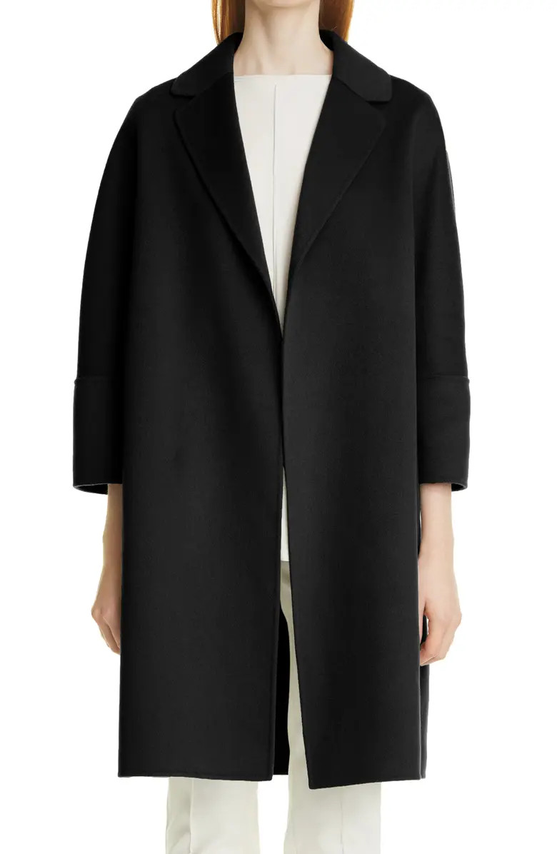 Max Mara Arona Double Face Wool Wrap Coat | Nordstrom | Nordstrom