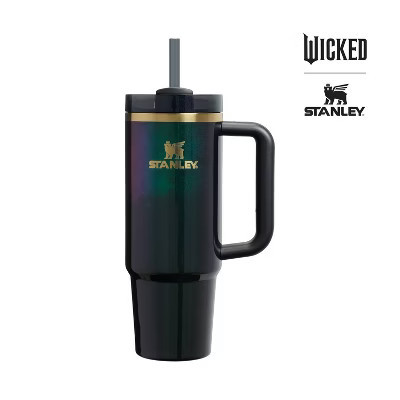 Stanley Wicked 30 oz Stainless Steel H2.0 Flowstate Quencher Tumbler Elphaba For Good | Target