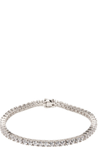 Silver Tennis Bracelet | SSENSE