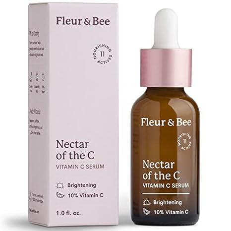 Vitamin C Serum for Face - 10% Vitamin C with Hyaluronic Acid, Vitamin E - Vegan & Clean - Anti A... | Amazon (US)