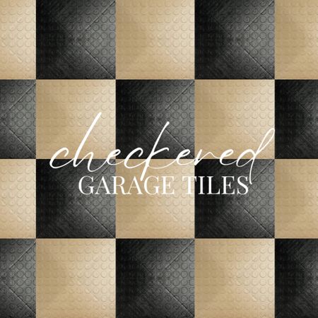 Our next project: the garage! Using these floor tiles for a checkered look.

#LTKstyletip #LTKFind #LTKhome