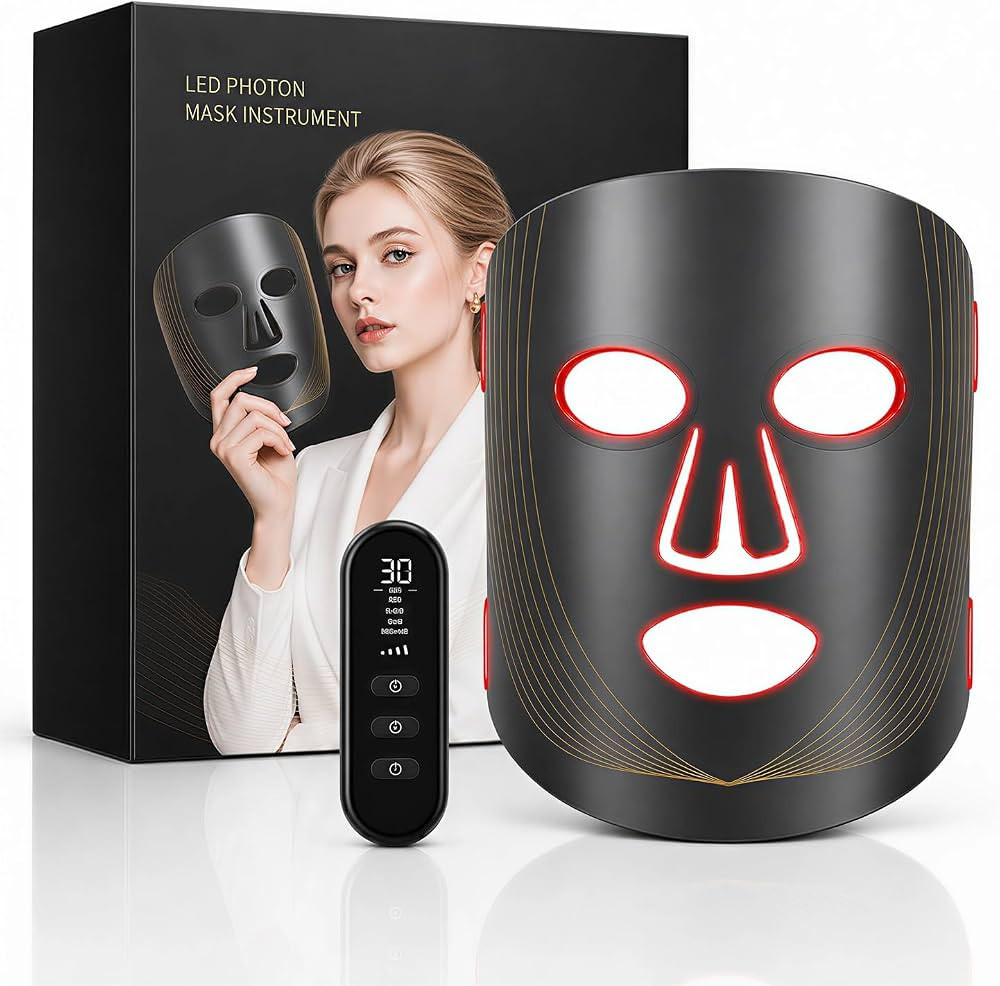 FSA, HSA Eligible Red Light Therapy Mask for Face, LED Face Mask | Amazon (US)