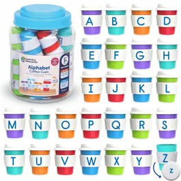 Alphabet Coffee Cups | Learning Resources - (US)
