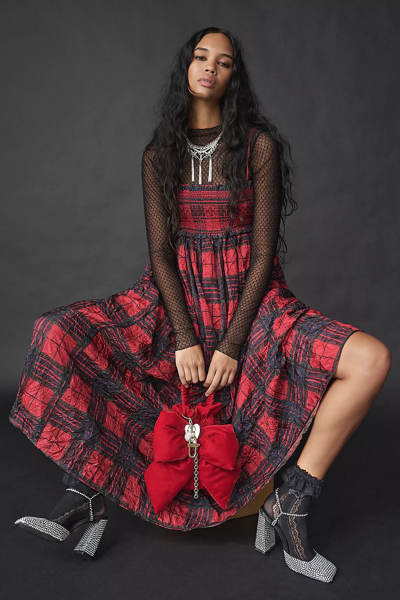 Holly Plaid Maxi Dress | Free People (Global - UK&FR Excluded)