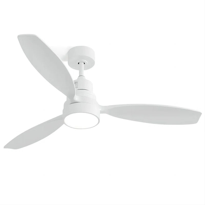 Whisper 52'' Ceiling Fan with LED Lights | Wayfair North America