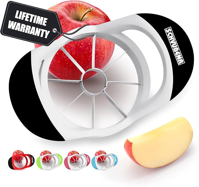 SCHVUBENR 3.5 Inch Apple Slicer - Professional Apple Cutter - Stainless Steel Apple Corer - Super... | Amazon (US)