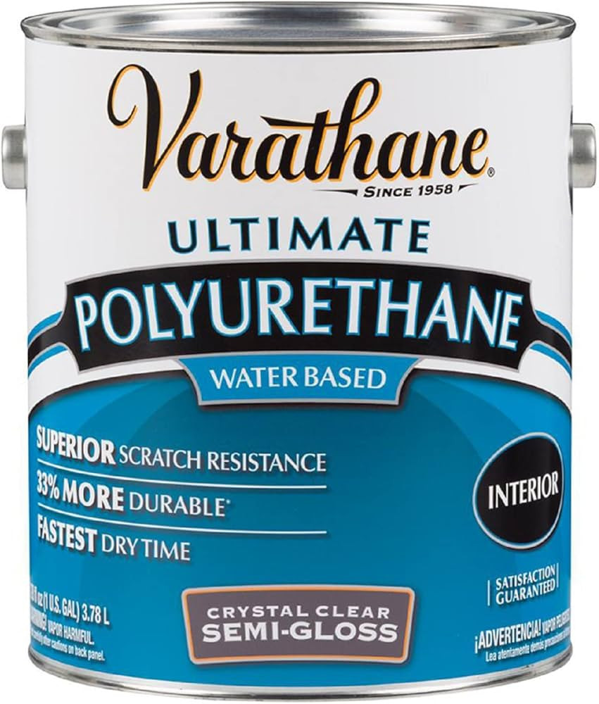 Polyurethane,Clear,Semi-Gloss,1 gal. | Amazon (US)