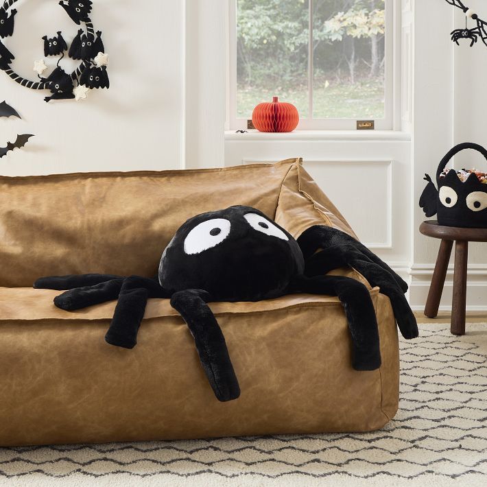 Ed Emberley Jumbo Plush Spider Pillow | West Elm (US)