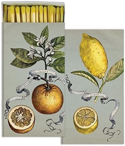 HomArt - Match Box Set of 2 - Citrus: Lemon & Orange | Amazon (US)