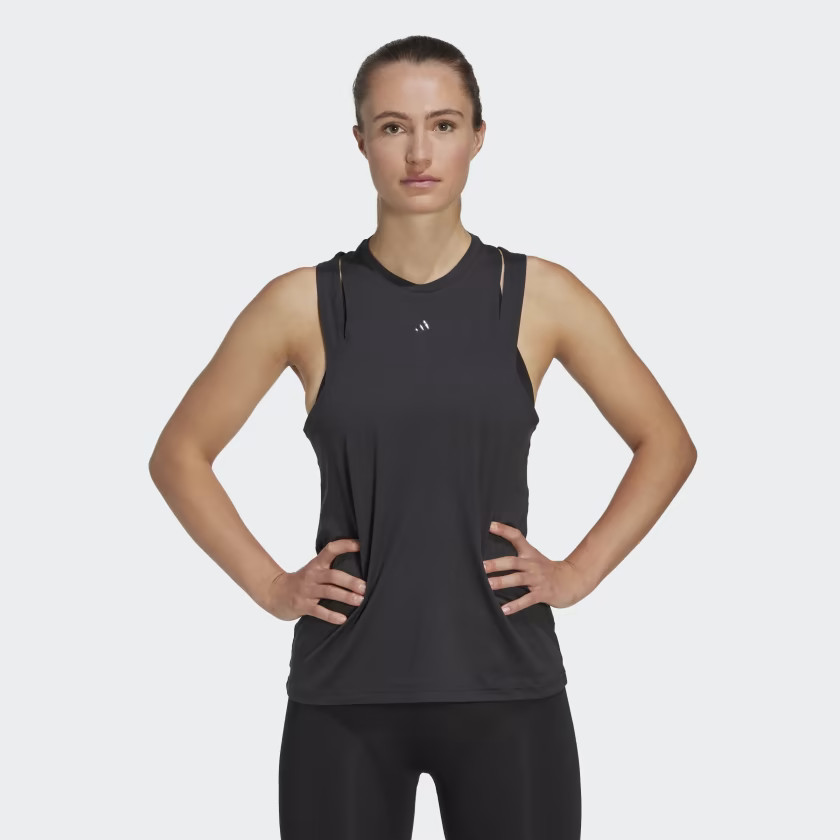 AEROREADY Train Essentials 3 Bar Logo Tank Top | adidas (US)