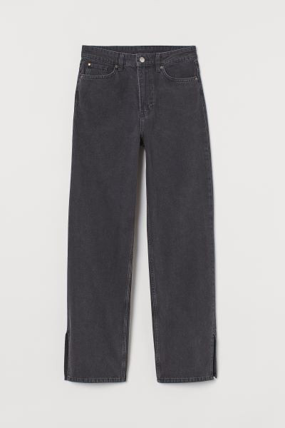 Loose Straight High Jeans | H&M (UK, MY, IN, SG, PH, TW, HK)