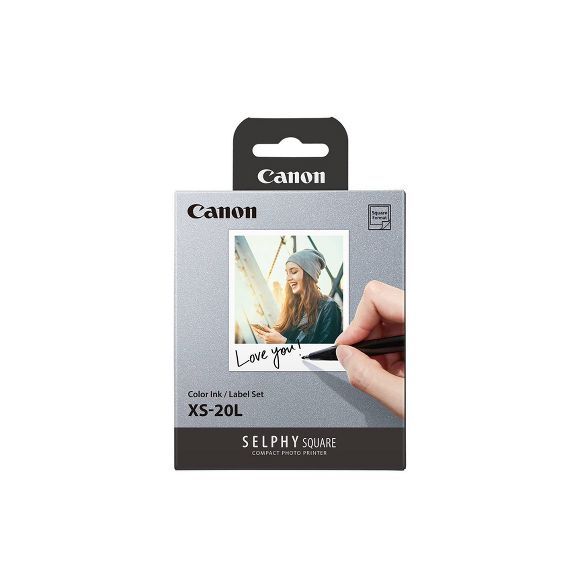 Canon Glossy Photo 2.7" x 2.7" Paper for QX10 Selphy Square Portable Photo Printer - 20 ct | Target