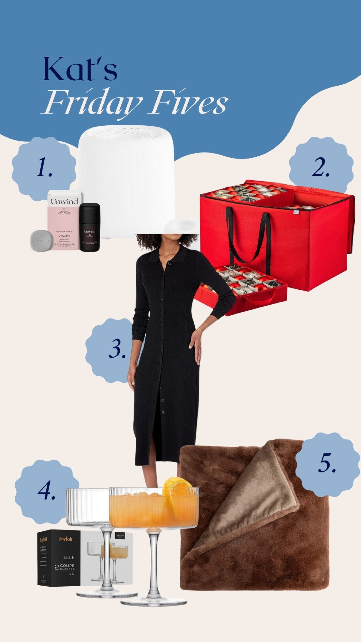 This week’s Friday Fives

#LTKHoliday #LTKGiftGuide #LTKSeasonal