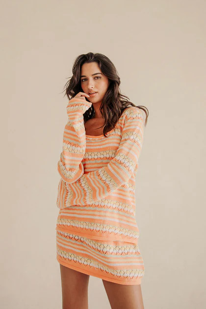 Alaiya Top - Orange | Sabo Skirt US