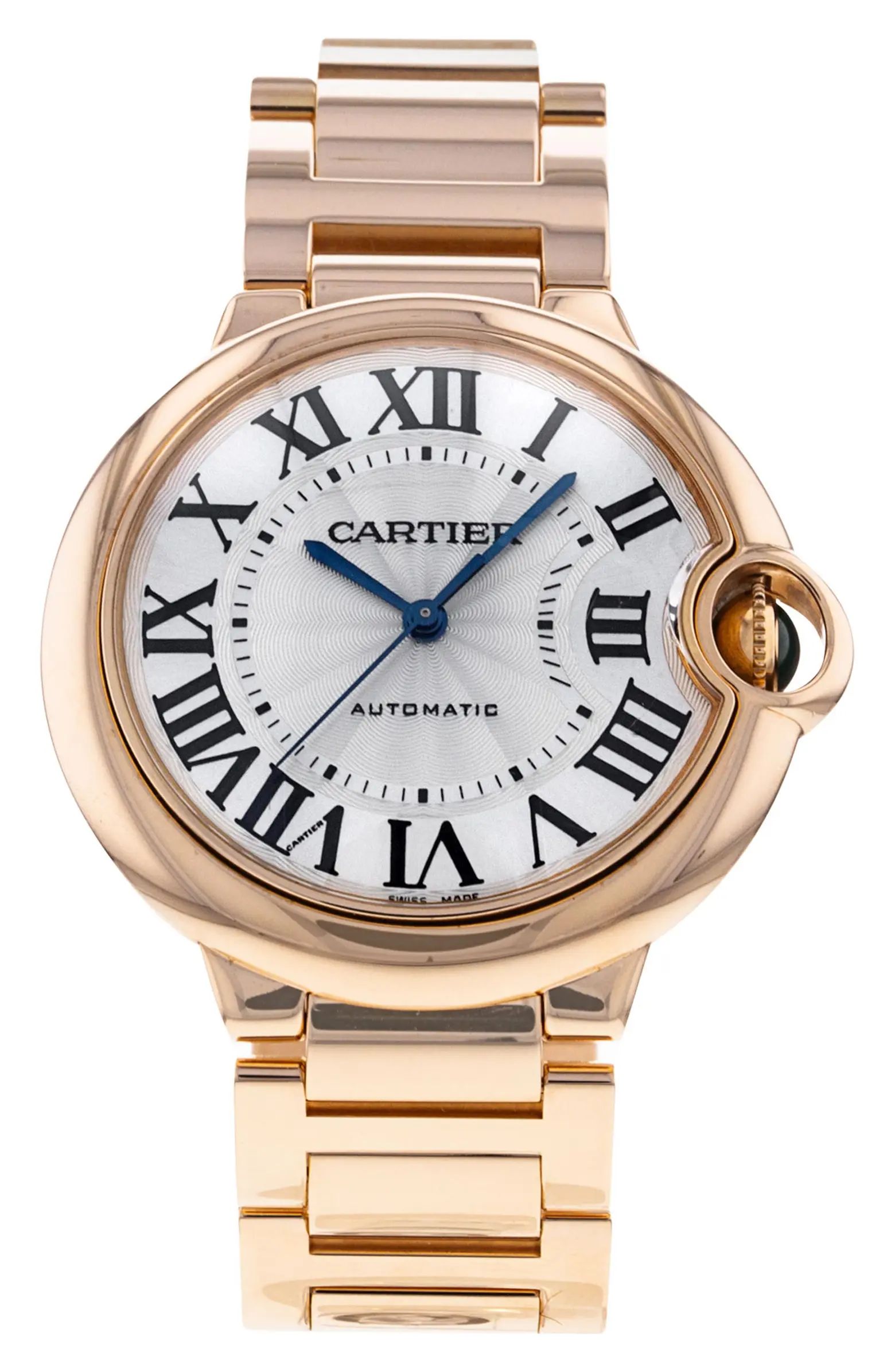 Cartier Preowned Ballon Bleu Bracelet Watch, 36mm | Nordstrom