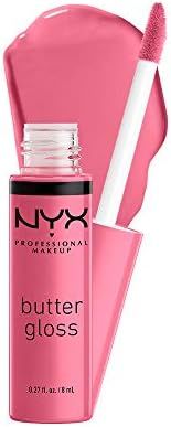 NYX PROFESSIONAL MAKEUP Butter Gloss, Non-Sticky Lip Gloss - Vanilla Cream Pie (Mauve) | Amazon (US)