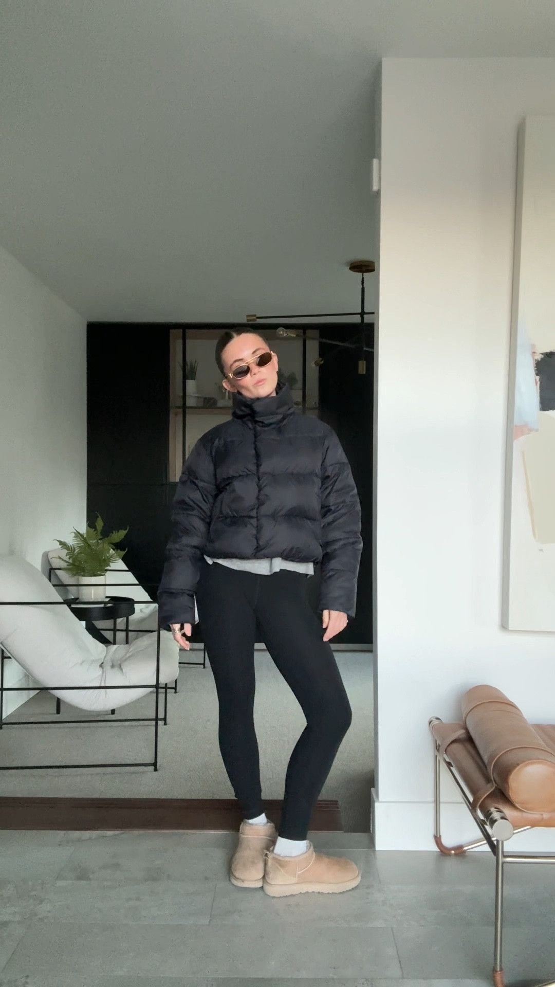 Outfit for my steps today 

#jennikayne #alo #lululemon #ugg #miumiu #puffer #sweater #leggings #uggslippers #greysweater #active #movement #investmentpieces

#LTKU #LTKStyleTip