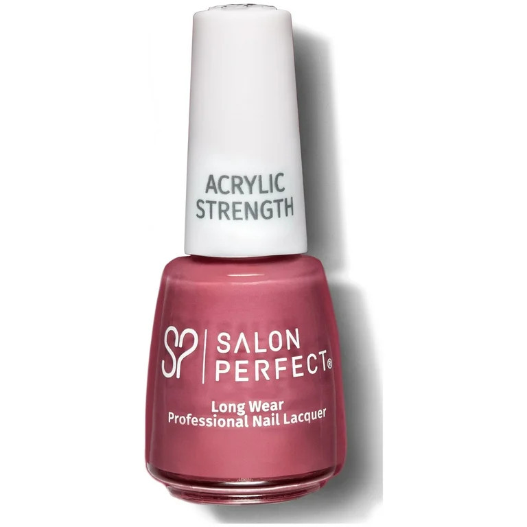 Salon Perfect Nail Polish, 189 Relaxed Rose, 0.5 fl oz - Walmart.com | Walmart (US)